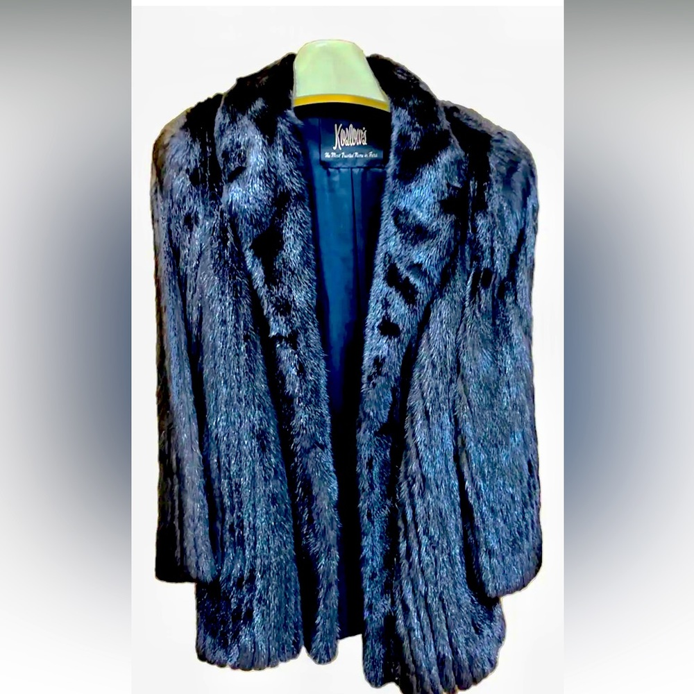Koslow’s Black Mink Coat